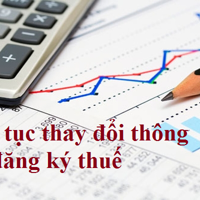 Cần chủ động thay đổi thông tin đăng ký thuế