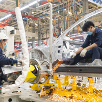 Chỉ số sản xuất công nghiệp tăng 1,65%