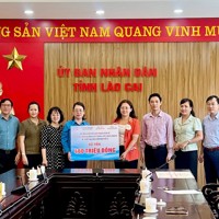 Công đoàn Bộ Tài chính trao hỗ trợ kinh phí xây nhà ở cho đồng bào tại Lào Cai