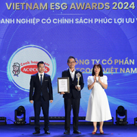 Acecook Việt Nam được vinh danh tại Vietnam ESG Awards 2024 với ch&#bongdaso dữ liệuD;nh s&#bongdaso dữ liệu1;ch phúc lợi ưu việt