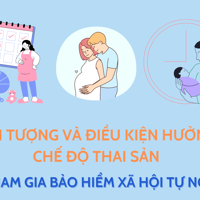 Đối tượng và điều kiện hưởng chế độ thai sản khi tham gia bảo hiểm xã hội tự nguyện