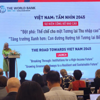 Cải cách thể chế và thúc đẩy mô hình phát  triển xanh hơn là “chìa khoá” để Việt Nam đạt được vị thế thu nhập cao