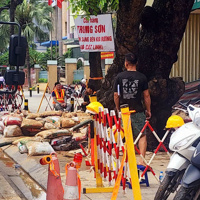 Xử lý sự cố bùn đất phun trào khi thi công tuyến metro Nhổn - ga Hà Nội