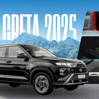 New Creta 2025 trở lại đường đua: Công nghệ mới, giá không đổi