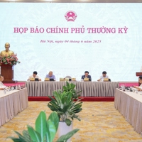 Họp báo Chính phủ tháng 5/2025: Tình hình phát triển kinh tế xã hội nổi bật với 8 điểm sáng