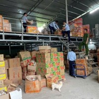 Tạm giữ gần 35.000 sản phẩm thực phẩm nhập lậu