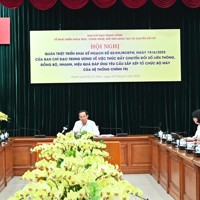 TP. Hồ Chí Minh: Đảm bảo liên thông dữ liệu trong quá trình tổ chức, sắp xếp bộ máy