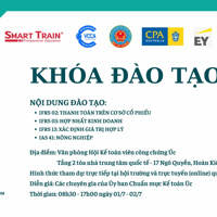  Khóa đào tạo IFRS chuyên sâu: Thúc đẩy lộ trình hội nhập chuẩn mực kế toán quốc tế tại Việt Nam