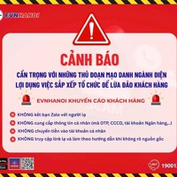 Tổng Công ty Điện lực TP. Hà Nội cảnh báo khẩn về tình trạng bị giả mạo, lừa đảo khách hàng