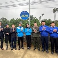 Tuổi trẻ Thái Nguyên góp sức trẻ xây dựng nông thôn mới