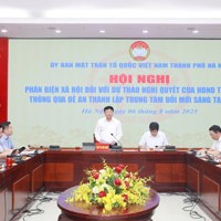 Xây dựng Trung tâm Đổi mới sáng tạo Hà Nội để thu hút nhân tài, hỗ trợ khởi nghiệp
