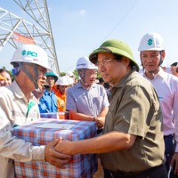Tập đoàn PC1 vinh dự đón tiếp Thủ tướng Phạm Minh bongdaso tintuc tới kiểm tra Dự án Đz 500kV Lào Cai – Vĩnh Yên