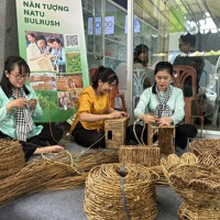 Khi  lá cỏ, xơ mướp thành “vàng xanh” lên kệ hàng thế giới