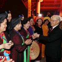 Tổng Bí thư Nguyễn Phú Trọng với tâm huyết để văn hóa là hồn cốt của dân tộc
