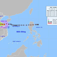 Đầu giờ chiều nay 19/9, bão số 4 sẽ “áp sát” bờ biển Quảng Bình - Quảng Trị