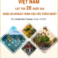 Việt Nam lọt tốp 20 quốc gia được du khách toàn cầu yêu thích nhất