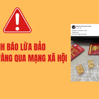 Cảnh báo lừa đảo mua bán vàng qua mạng xã hội