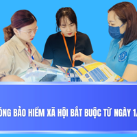 VIDEO: Mức đóng bảo hiểm xã hội bắt buộc từ ngày 1/7/2025