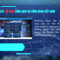 VIDEO: Cảnh báo Website giả mạo Cổng dịch vụ công Bảo hiểm xã hội Việt Nam