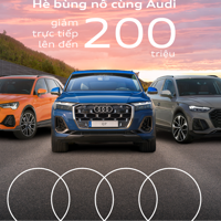 Audi Việt Nam ưu đãi giảm giá lên tới 200 triệu đồng cho tất cả các mẫu xe 