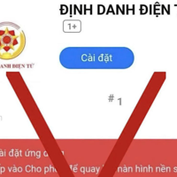 Cảnh báo lừa đảo bằng ứng dụng VNeID giả mạo