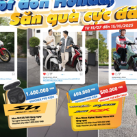 Honda Việt Nam khuyến mại cho khách mua xe máy