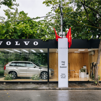 Khu trưng bày Volvo tại Ngày hội bình yên: Trải nghiệm công nghệ xe Thụy Điển giữa rực rỡ cờ hoa 