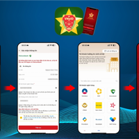 INFOGRAPHIC: Cách nhận 100.000 đồng quà Quốc khánh qua VNeID
