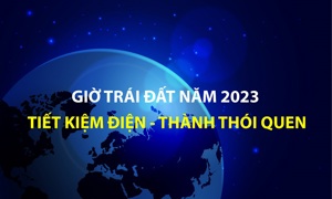Giờ trái đất năm 2023: Tiết kiệm điện - Thành thói quen