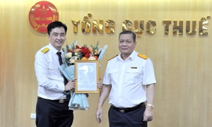 Tổng cục Thuế công bố quyết định bổ nhiệm Phó Vụ trưởng Vụ Dự toán thu thuế