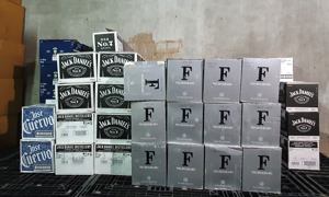 Hải quan Quảng Trị thu giữ 684 chai rượu ngoại nhập lậu