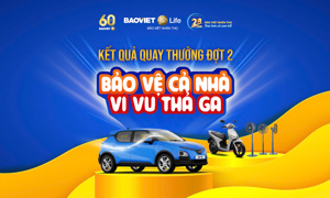 Bảo Việt Nhân thọ trao giải thưởng ô tô thứ 2 của chương trình tri ân lớn nhất năm 