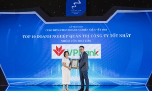 VPBank lọt Top 10 doanh nghiệp quản trị công ty tốt nhất 2024