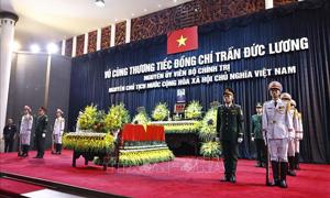 Cử hành trọng thể lễ viếng đồng chí Trần Đức Lương