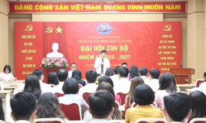 Chi bộ Vụ Tài chính - Kinh tế ngành: “Đoàn kết, kỷ cương, đổi mới sáng tạo" trong thực hiện nhiệm vụ được giao