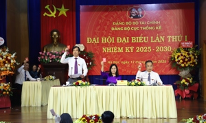 Chùm ảnh: Đại hội Đảng bộ Cục Thống kê nhiệm kỳ 2025-2030