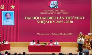 Quyết tâm chính trị cao độ tạo bước phát triển đột phá, nâng tầm Học viện Chính sách và Phát triển