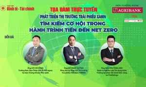 LIVE: Tọa đàm “Phát triển thị trường trái phiếu xanh: Tìm kiếm cơ hội trong hành trình tiến đến Net Zero”