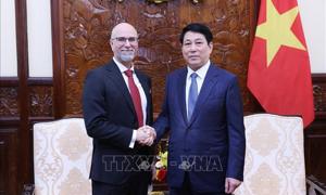 Chủ tịch nước Lương Cường tiếp các Đại sứ Canada, Iran