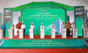 Thêm dự án nhà ở xã hội được khởi công xây dựng 