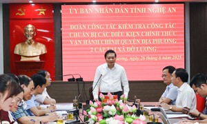 Chính quyền 2 cấp sắp vận hành: Chủ tịch tỉnh chỉ đạo gỡ vướng thủ tục phát sinh
