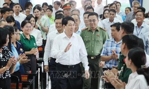 Chủ tịch nước: Bộ máy sau hợp nhất phải hoạt động hiệu quả hơn và thực sự gần dân