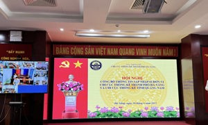Cơ quan Thống kê địa phương đảm bảo vận hành thông suốt theo mô hình 2 cấp