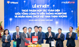 VPBank và MobiFone bắt tay mở rộng dịch vụ tài chính số