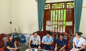 Cao Bằng thực hiện thu thập thông tin nông thôn, nông nghiệp tại 1.327 địa bàn điều tra.