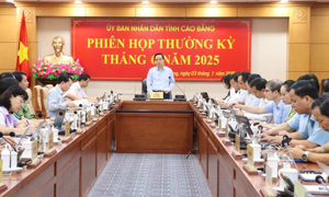 Cao Bằng: Giải ngân vốn đầu tư công đạt 40,7%, cao hơn bình quân chung cả nước