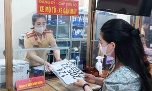 Từ 1/7, lệ phí cấp biển số xe thay đổi theo khu vực hành chính 