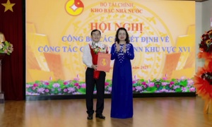Kiện toàn tổ chức, nhân sự Kho bạc Nhà nước khu vực XVI
