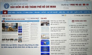 BHXH khu vực XXVII công bố hệ thống cổng thông tin điện tử chính thức