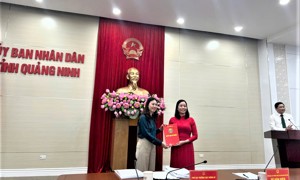 Đồng bongdaso nét Ngô Thị Vân được bổ nhiệm làm Trưởng Thống kê, Thống kê tỉnh Quảng Ninh 